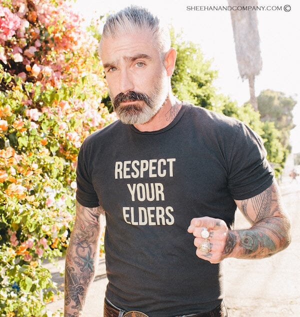 Respect Your Elders Crew Neck Tee