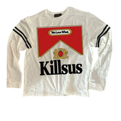 We Love What Killsus Long Sleeve French Terry Sweatshirt