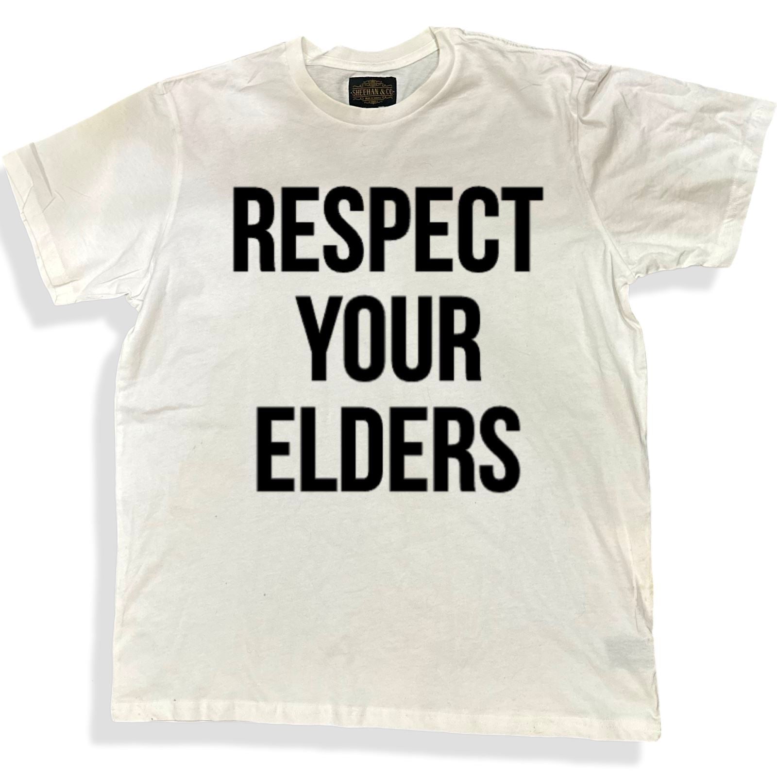 Respect Your Elders Crew Neck Tee