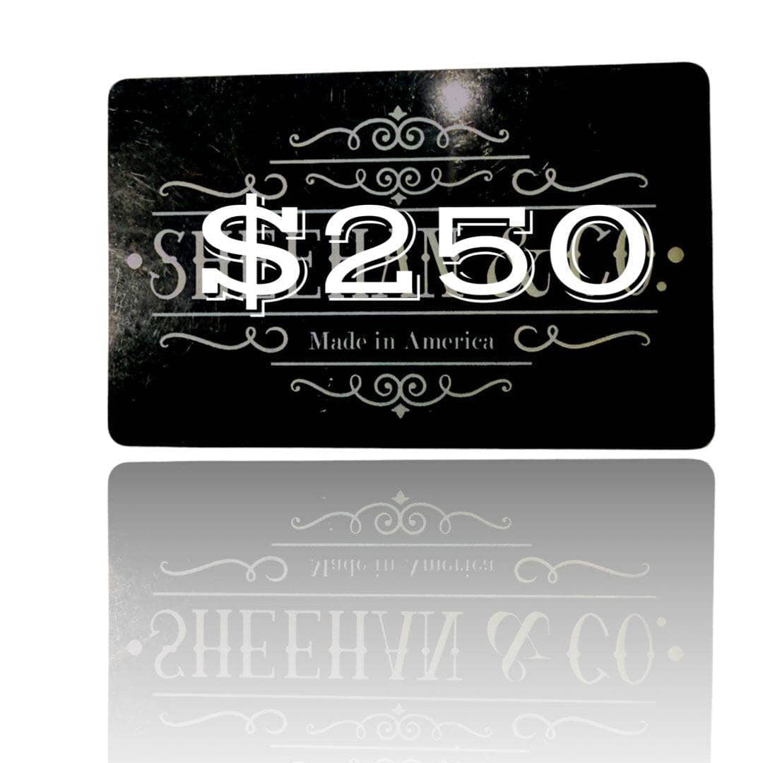 Get a $250- Gift Card + Wallet - Sheehan&Co | Unbeatable Holiday Deal - Sheehan and Co.