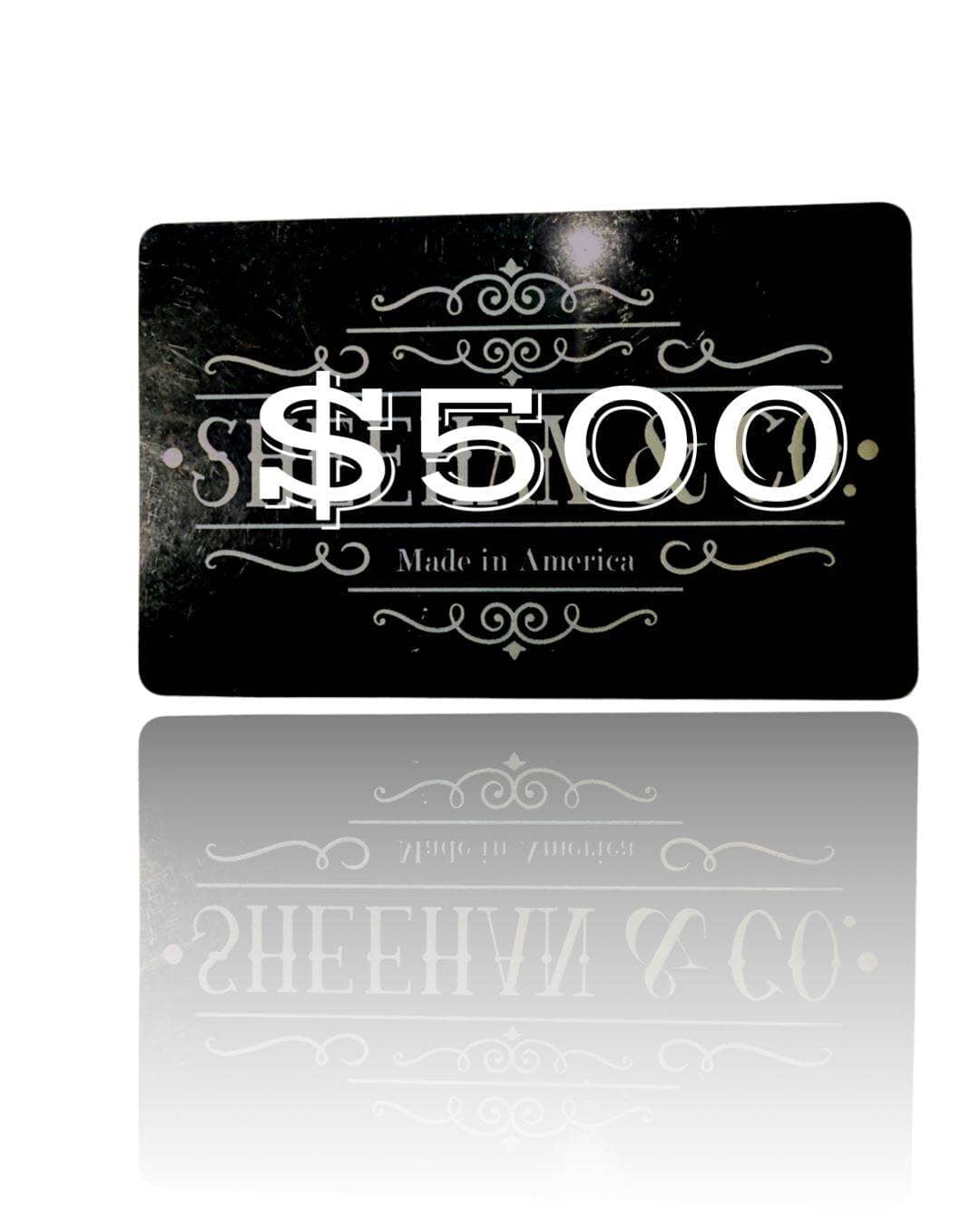 Get a $500- Gift Card + Wallet - Sheehan&Co | Unbeatable Holiday Deal - Sheehan and Co.