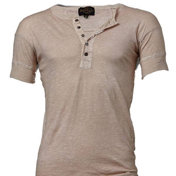 Drop Shoulder Henley by Sheehan The Original - Sheehan and Co.