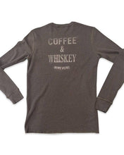 Coffee & Whiskey In My Veins Long Sleeve Thermal - Sheehan and Co.