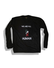 WE ARE ALL HUMAN in solidarity with the civilians of Palestine Statement Tee - Sheehan and Co.