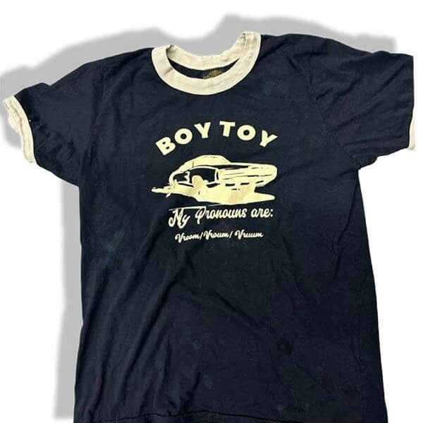 BOY TOY Muscle Car Ringer Tee - Sheehan and Co.