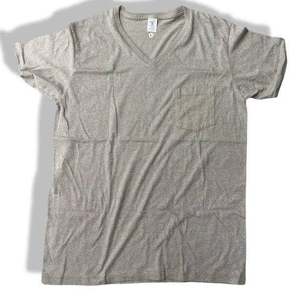 Velva Sheen V Neck Pocket Tee - Sheehan and Co.