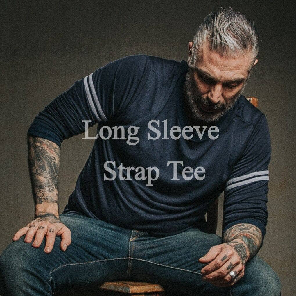 Strap Long Sleeve  Basic Tee by Sheehan - Sheehan and Co.